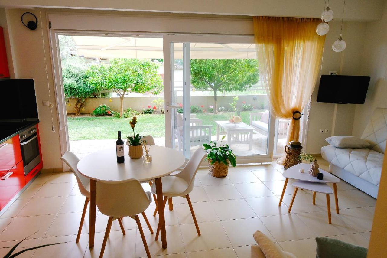 Apartmán Oasis Garden House Nea Iraklitsa Exteriér fotografie